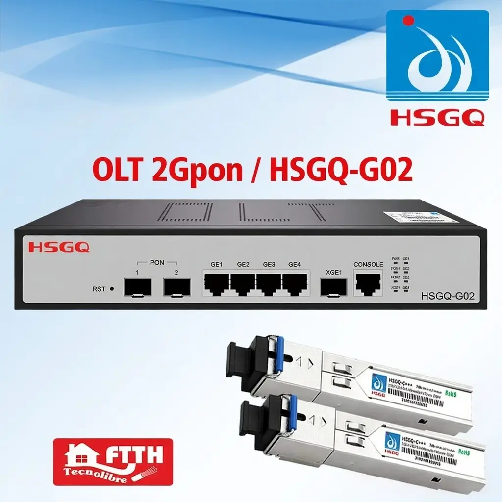2 Ports GPON OLT 3 2 Ports GPON OLT